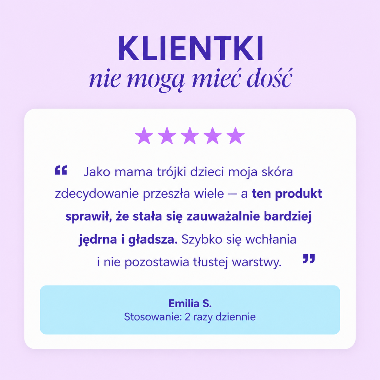 Ujędrniający i wygładzający krem na brzuch